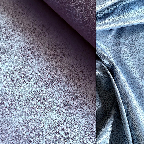 Boselli Segrino Abstract Jacquard Stretch Satin (170cm wide) - 1m