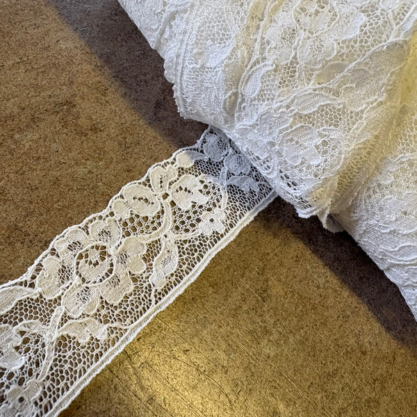 Antique Cotton Crochet Lace Trims Vintage - (5m length)