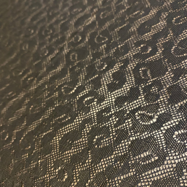 Forest Green Leopard Pattern Allover Stretch Lace (140cm wide) - 1m