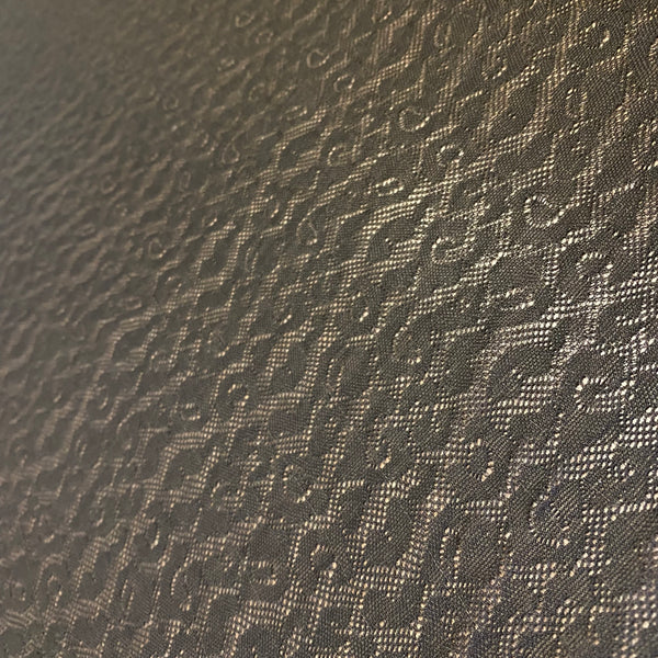 Forest Green Leopard Pattern Allover Stretch Lace (140cm wide) - 1m