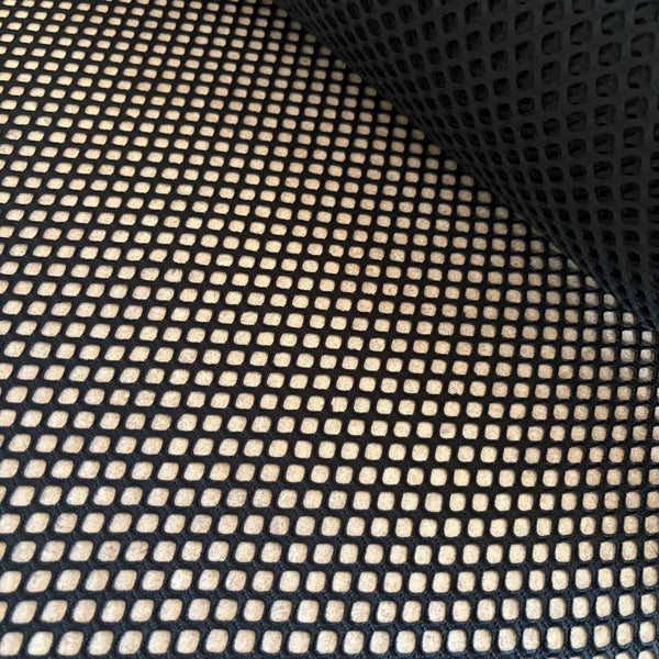 Black Large Hole Soft Fishnet Stretch Mesh Net - 1m