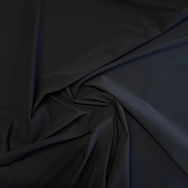 Carvico Revolutional MORE Stretch Matt Black Lycra Fabric - 1m