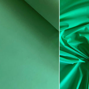 Lightweight Green Matt Nylon Lycra Fabric - (1m)