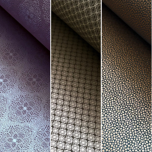 Boselli Segrino Abstract Jacquard Stretch Satin (170cm wide) - 1m