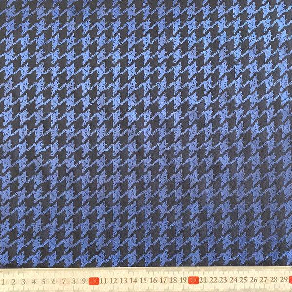 Boselli Segrino Satin extensible jacquard abstrait (100 cm de large) - 1 m