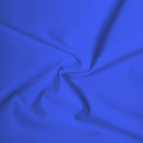 Carvico Malaga Stretch Oltremare Blue Matt Lycra Fabric (1m)