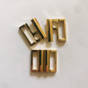 Gold Swimwear / Lingerie / Bra Back Clasps - All Sizes (5 pcs)