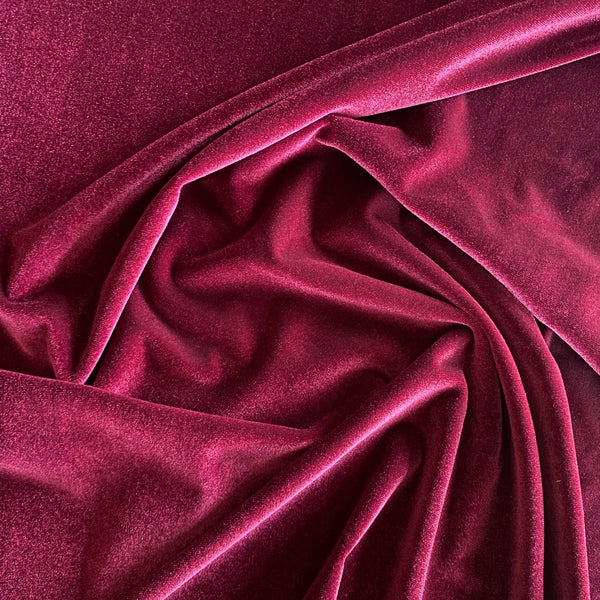 Soft Stretch Velvet (All Colours) - 1m