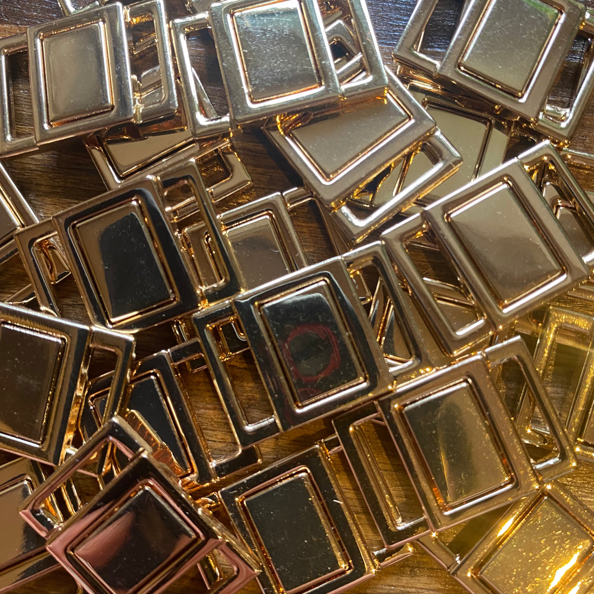 Gold Swimwear / Lingerie / Square Insert Bra Back Clasps - All Sizes ...